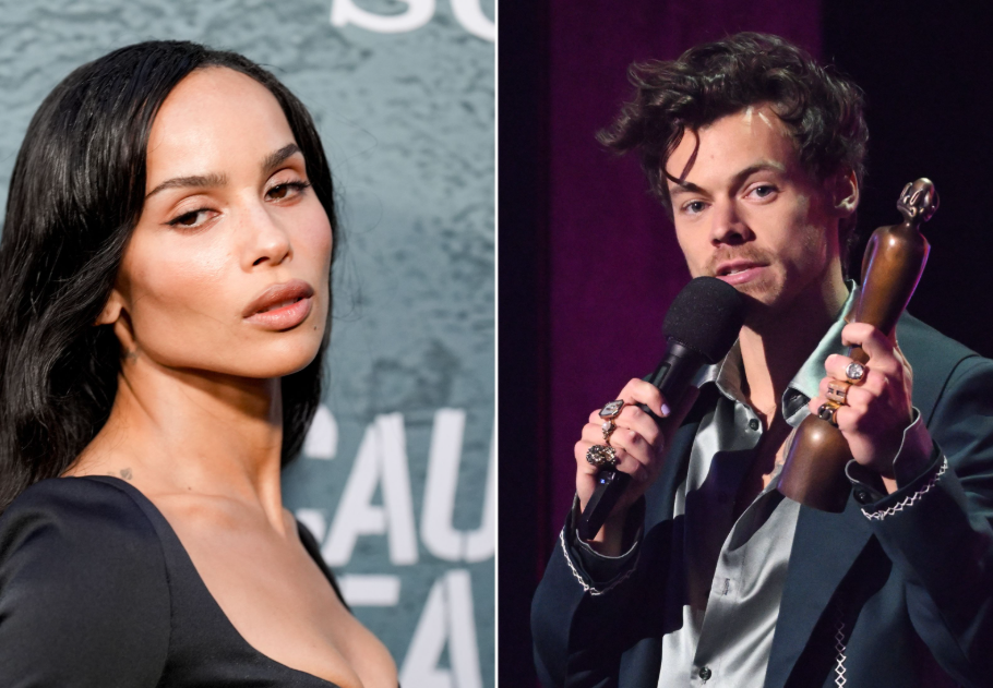 Harry és Styles és Zoë Kravitz félreérhetetlen helyzetben – vajon tényleg egy párt alkotnak?, főkép