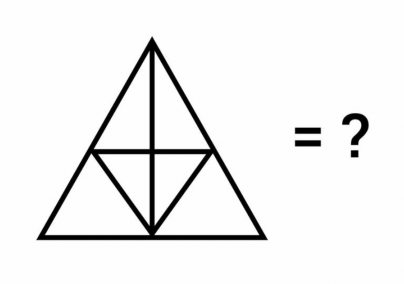 Rapid IQ-teszt: csak a legokosabbak látják, hány háromszög van a képen