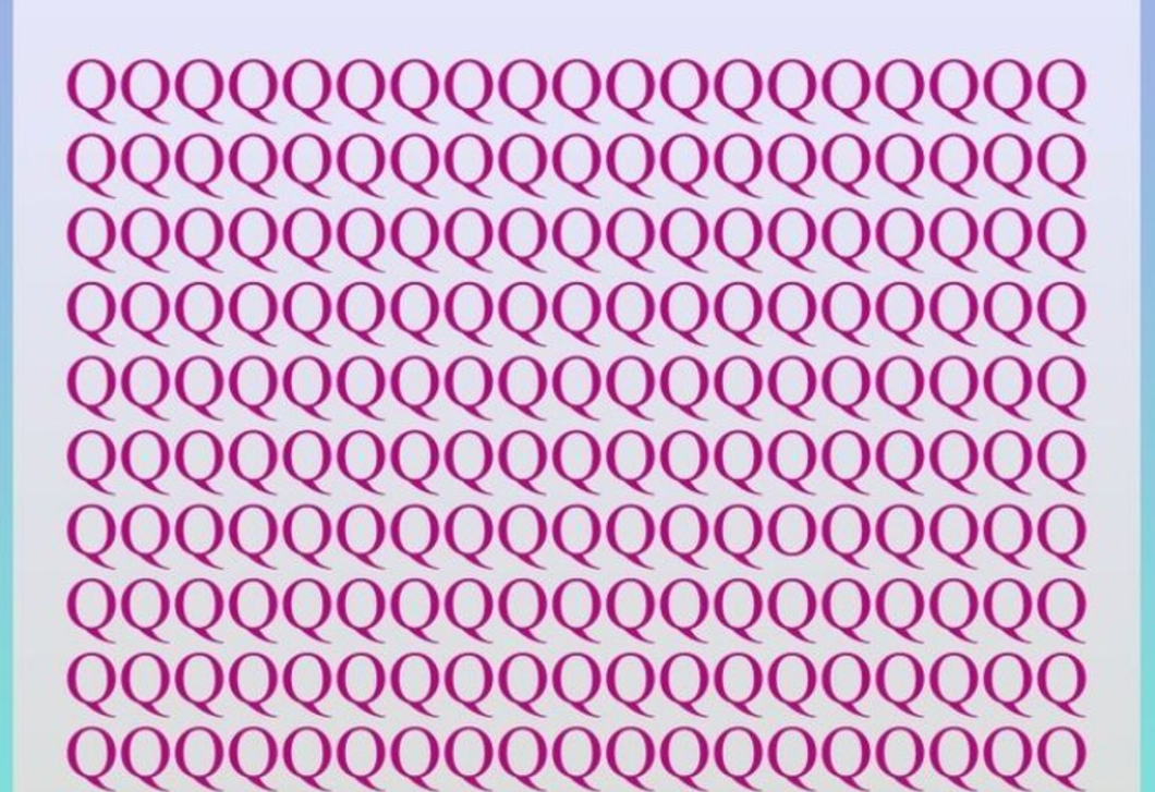 Igazi zseni vagy, ha 11 másodperc alatt megtalálod az O betűt a képen