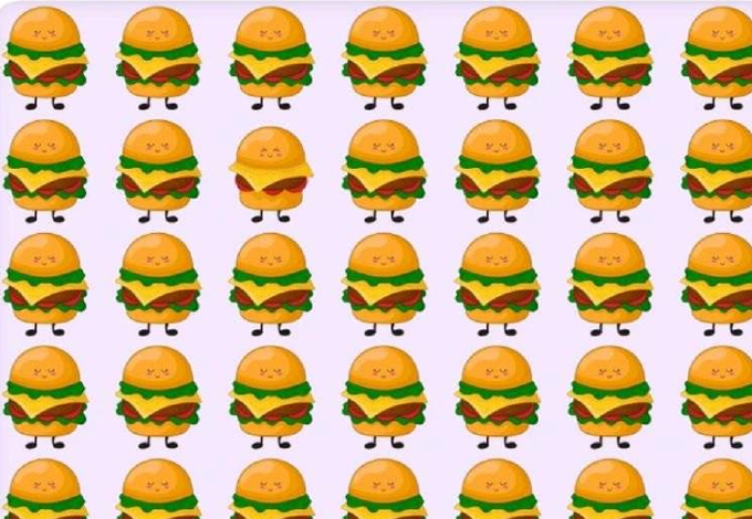  Melyik sajtburger a kakukktojás? Csak az emberek 1%-a találja ki 5 másodpercen belül