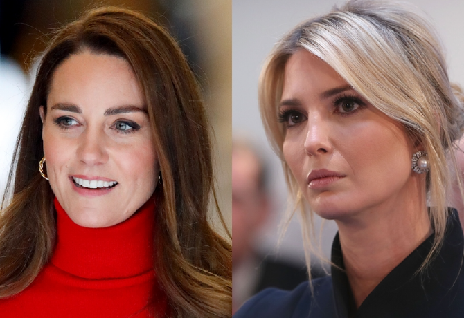 Katalin hercegné és Ivanka Trump ugyanazt a ruhát viselték - Kinek állt jobban?