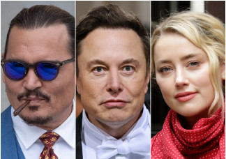 Meglepő üzenetet küldött Elon Musk Johnny Deppnek és Amber Heardnek