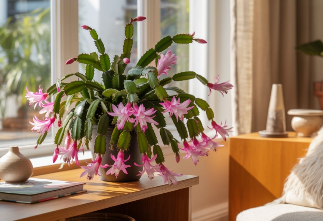 A karácsonyi kaktusz gyönyörű virágzásának titka