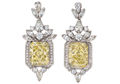 Rekord a magyar műtárgypiacon – 150 millióért kelt el a briliáns fülbevalópár a BÁV ART aukción!