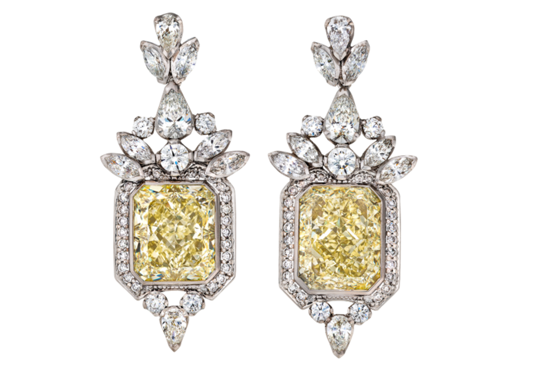 Rekord a magyar műtárgypiacon – 150 millióért kelt el a briliáns fülbevalópár a BÁV ART aukción!