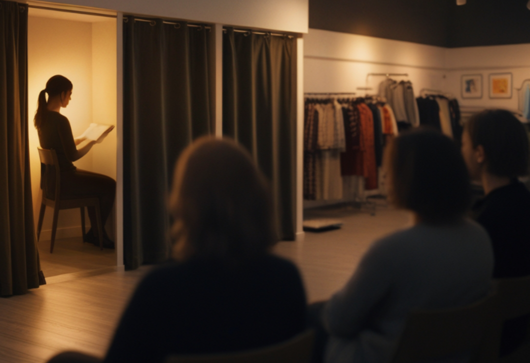 Nők a tükörben – különleges próbafülkeszínházon jártunk az Emporium üzletében