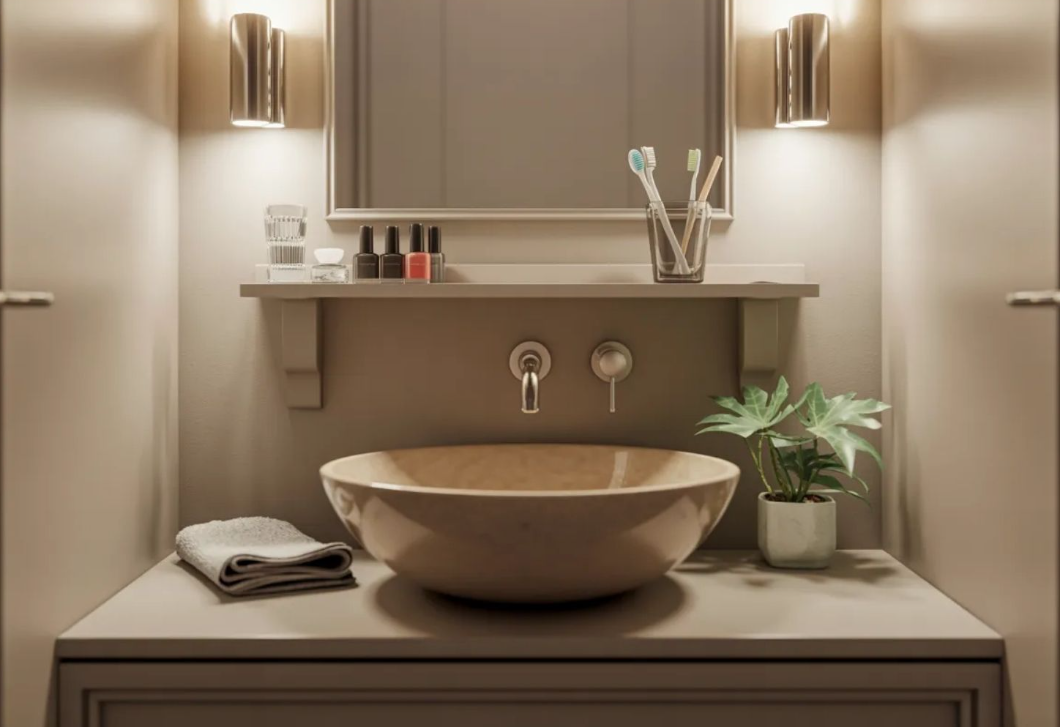 7 tárolási trükk kis fürdőszobákhoz – így végre rend lesz a fürdőszobapultodon