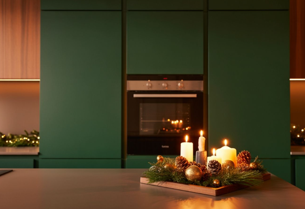 Egy apró karácsonyi trükk, amitől a konyha is ünnepi lesz