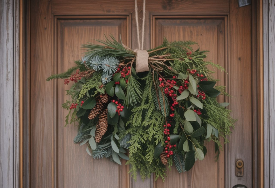 Karácsonyi koszorú újragondolva – 5 kreatív alternatíva 