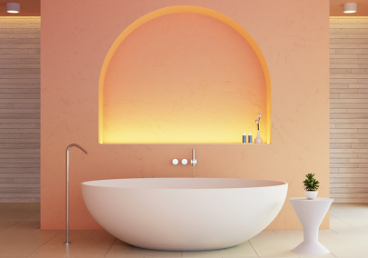 3 világítási ötlet a fürdőszobába, amitől kétszer akkorának tűnik a fürdőszobád