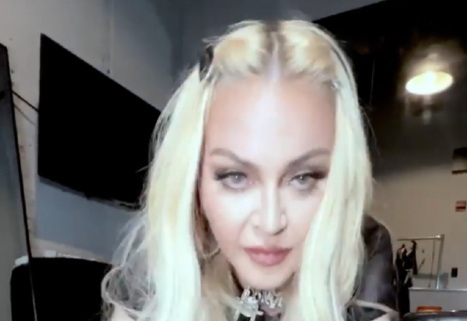 Madonna új videójára nincsenek szavak
