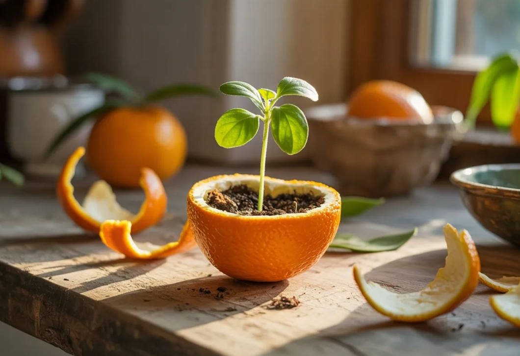 Ne dobd ki a narancshéjat – a kertben a növényeknek is hasznos