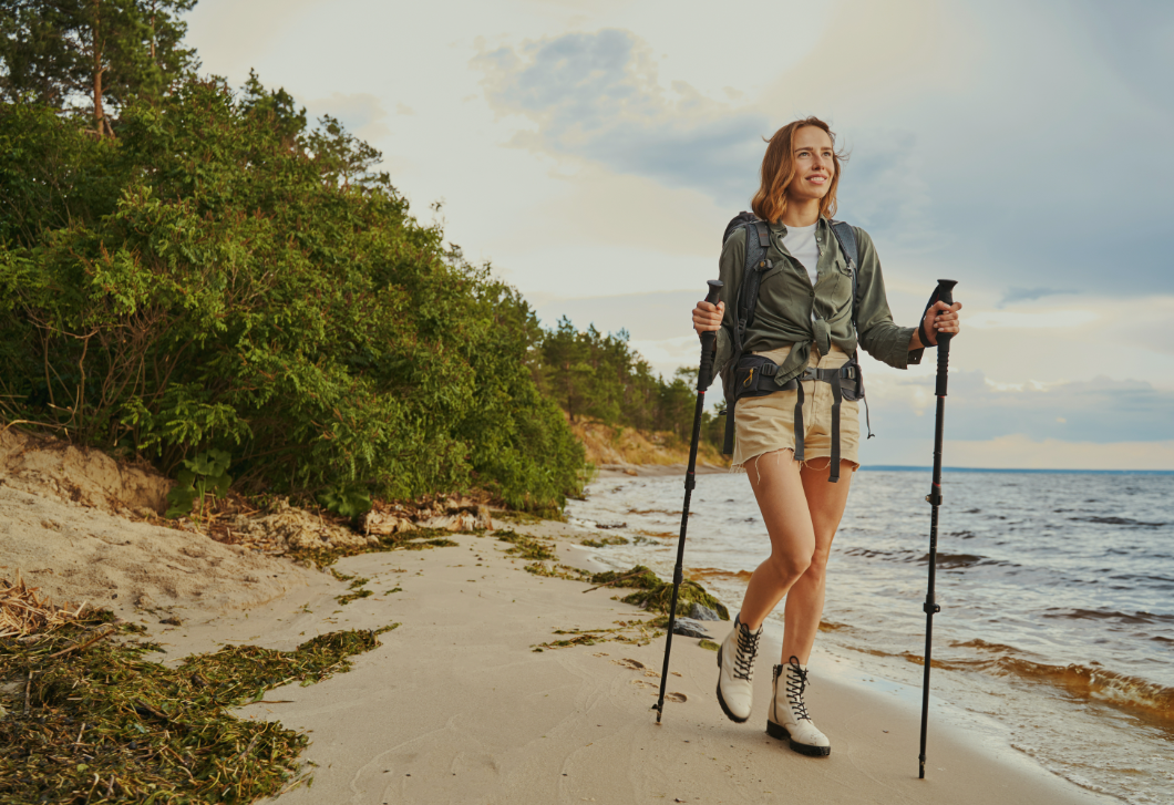 A séta új szintje: ezért rajonganak egyre többen a Nordic walkingért