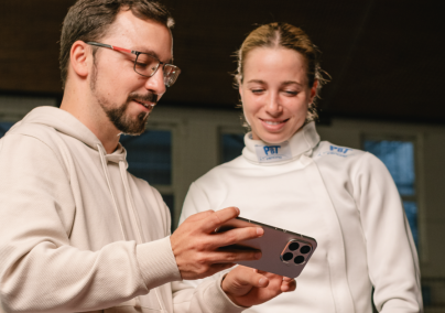 Gulyás Michelle olimpiai bajnokról a Xiaomi legújabb modelljeivel készültek profi fotók sport közben