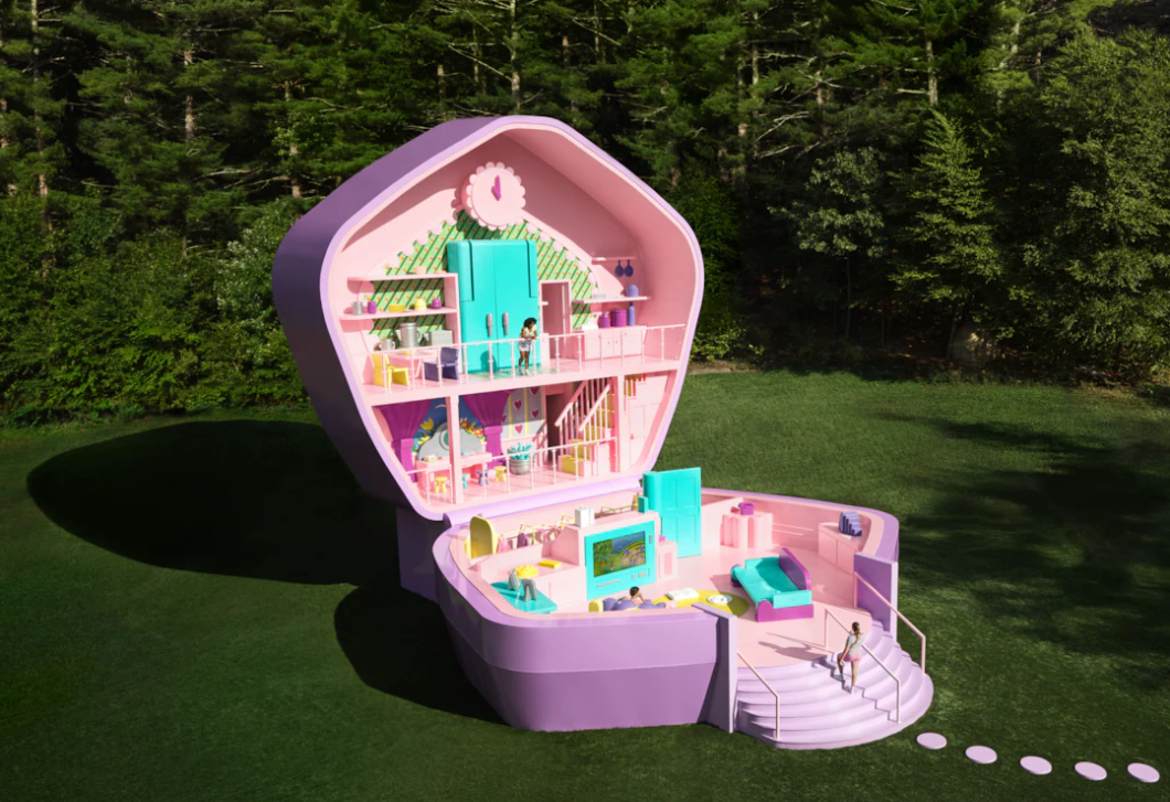Így néz ki Polly Pocket életnagyságú háza, most bárki megszállhat benne