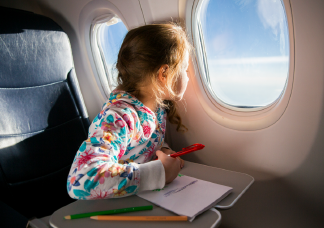 7 tipp, ha először repülsz gyerekkel 