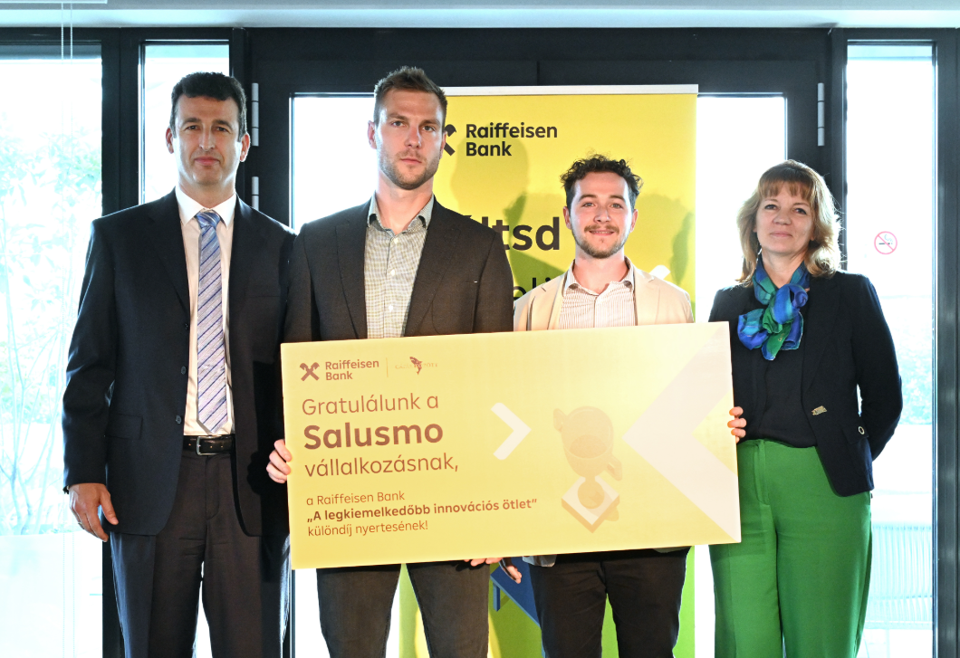 A Cápák közöttből ismert startupoknak adott támogatást a Raiffeisen