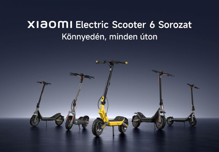 Biztonságban két keréken a Xiaomi Electric Scooter 6 modelljeivel