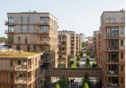 A világ első fából épülő városa – Stockholm Wood City
