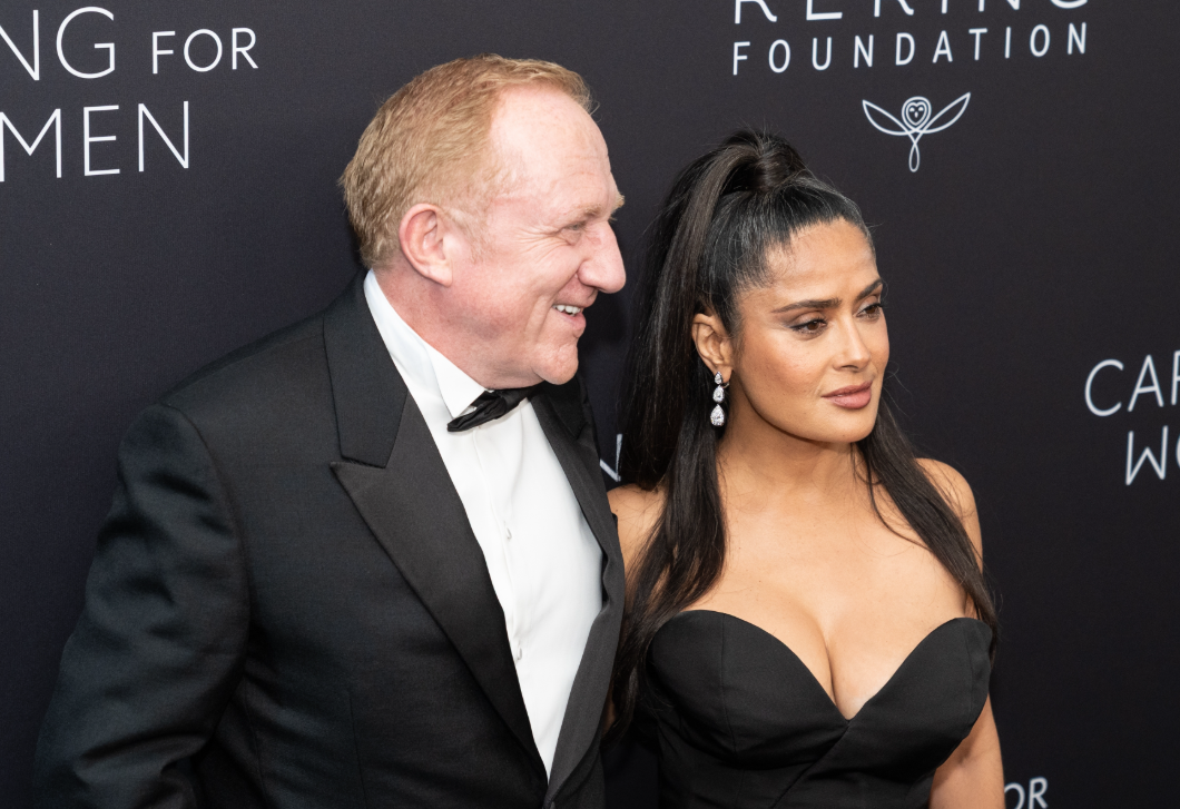 Matchy-matchy: Salma Hayek férjével együtt lopta el a show-t New Yorkban