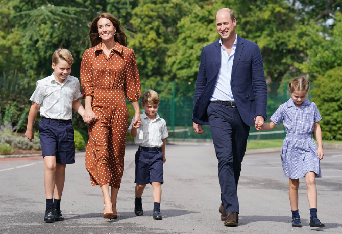 Sarolta hercegnő és György herceg  szigorú szabályokat követ az iskolában 