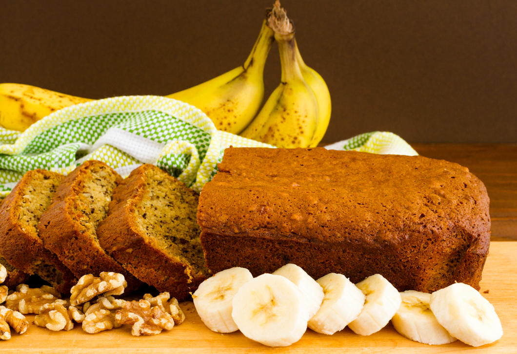 Ez a 3 összetevős banánkenyér a legegyszerűbb reggeli recept