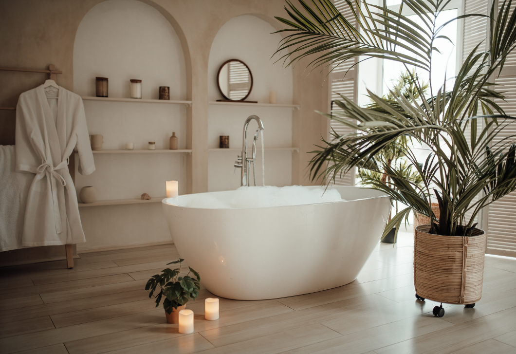 Ezekkel a tippekkel luxus spa-t varázsolhatsz a fürdőszobádból