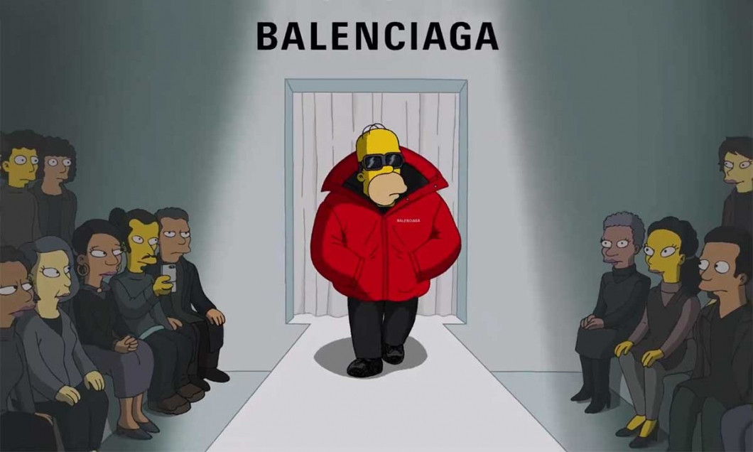 A Simpson családdal mutatta be új kollekcióját a Balenciaga