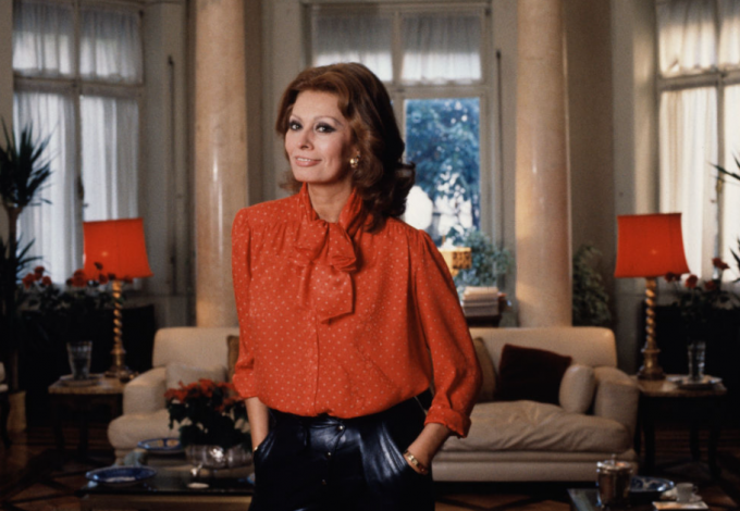 Sophia Loren...