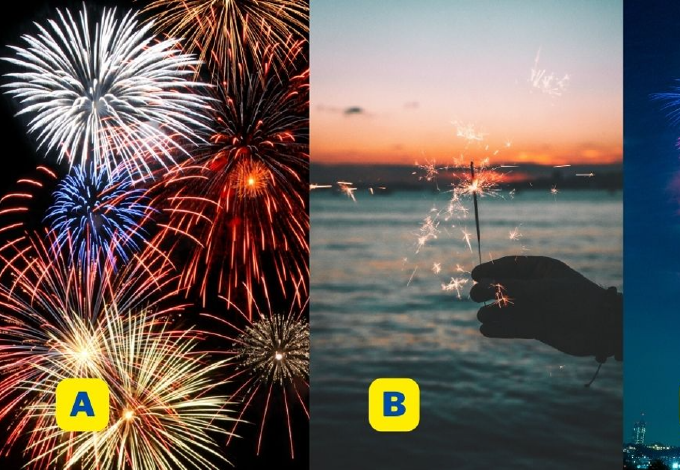Melyik tűzijátékot választod? Elárulja, mennyire vagy társasági ember