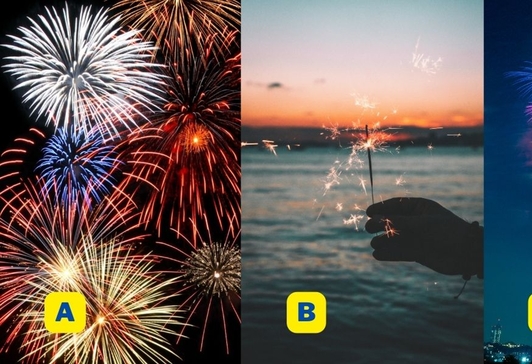 Melyik tűzijátékot választod? Elárulja, mennyire vagy társasági ember