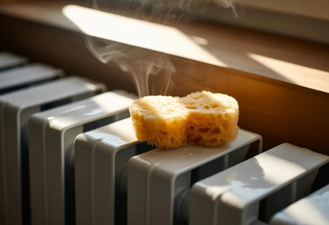 Egy nedves szivacs a radiátoron? Nem is gondolnád, mit nyerhetsz vele