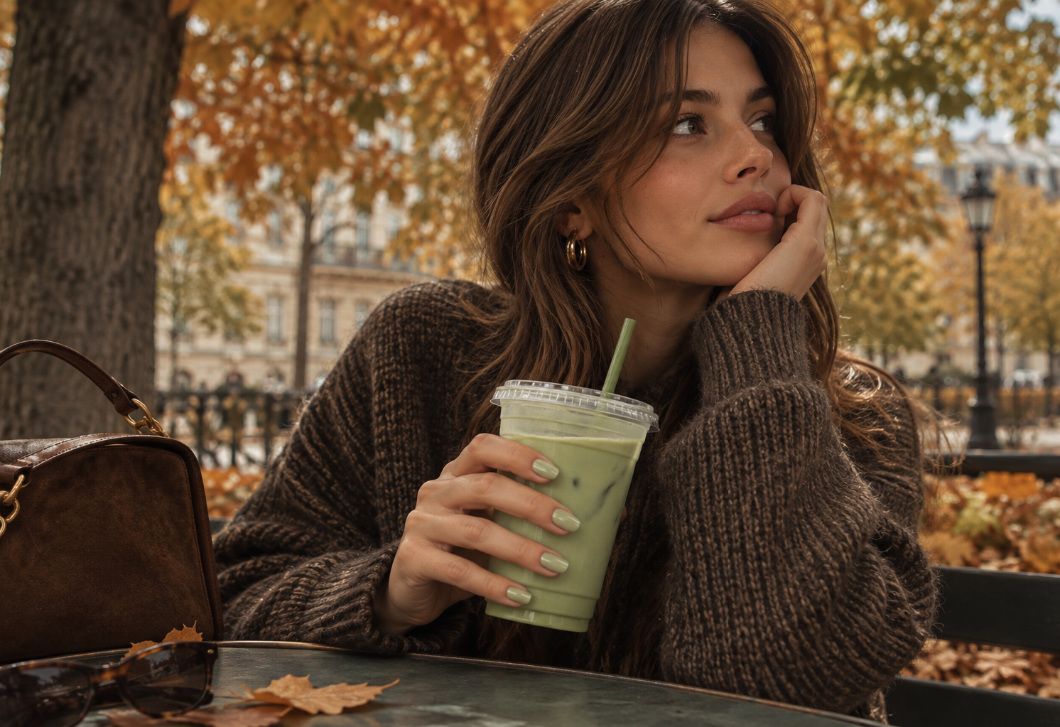 A tejes matcha az ősz legmenőbb körömszíne, így viselheted tökéletesen
