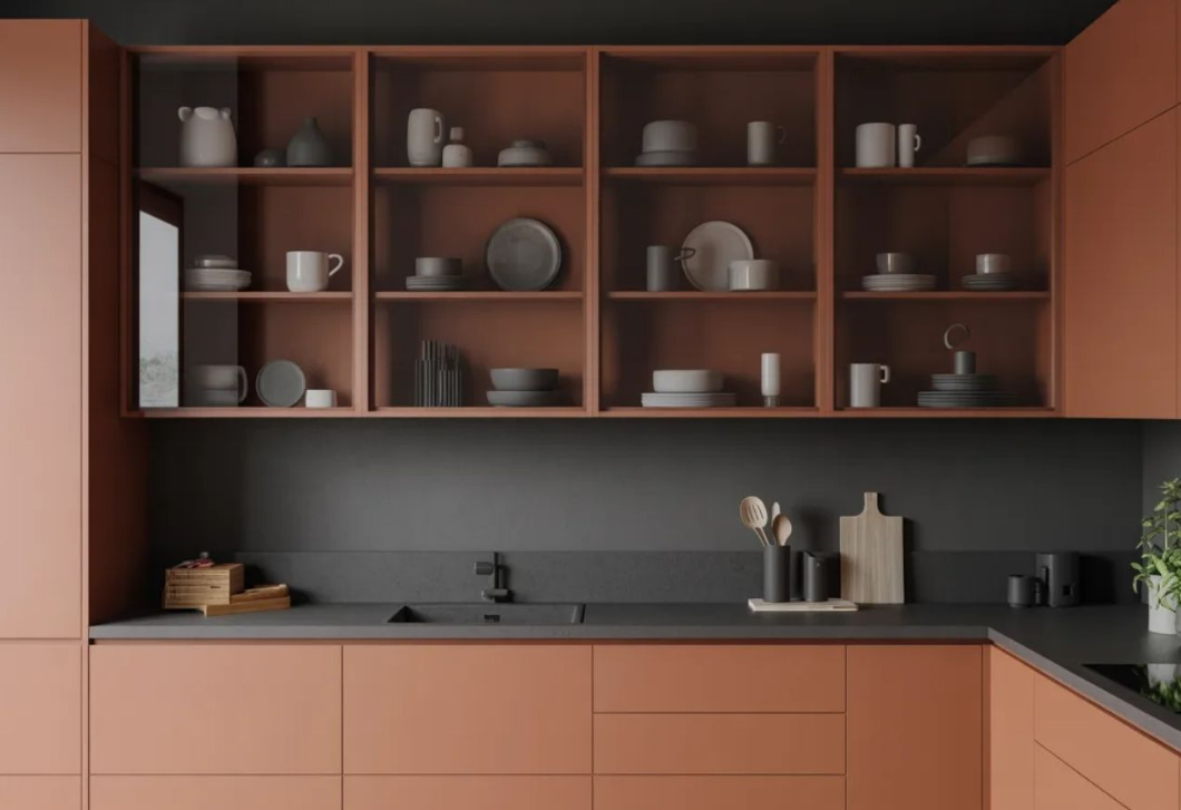 Eleged van a poros nyitott polcokból a konyhában? Ez a megoldás látható marad – mégsem lesz koszos