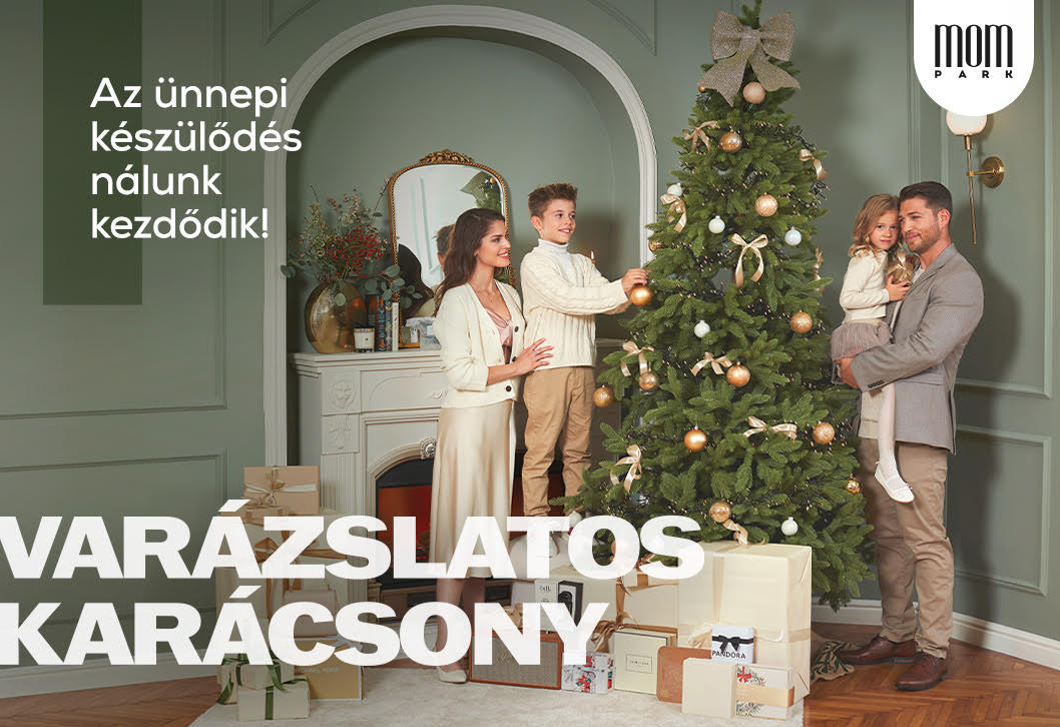 A karácsonyi készülődés a MOM Parkban kezdődik