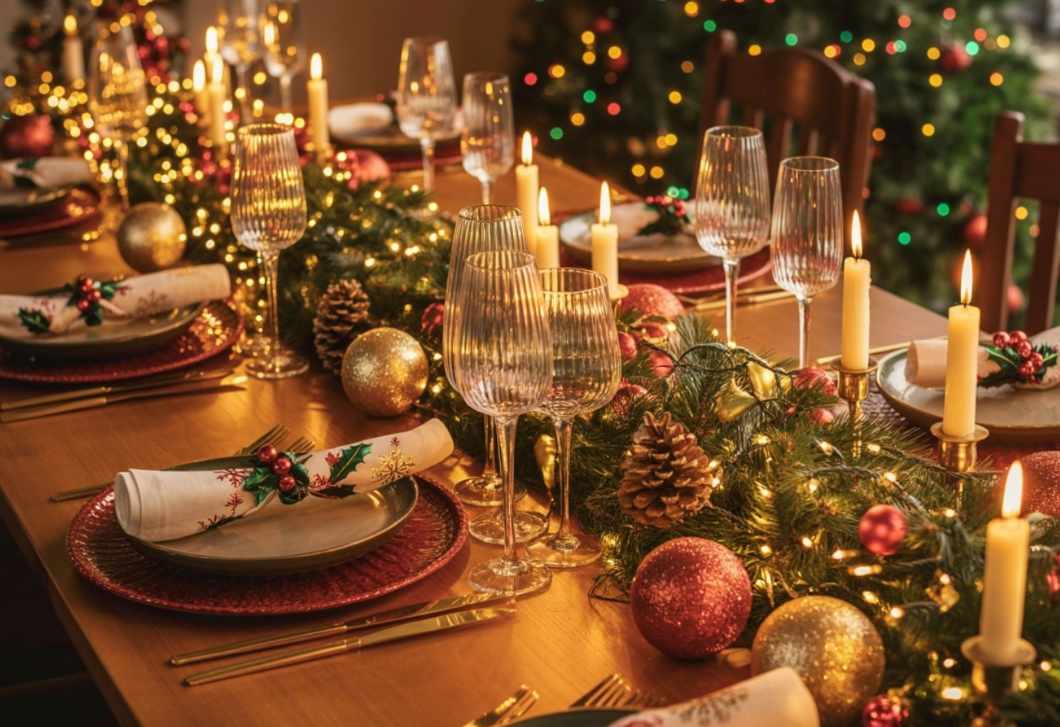 5 hiba ami tönkreteheti a karácsonyt – így dekoráld az ünnepi asztalt 
