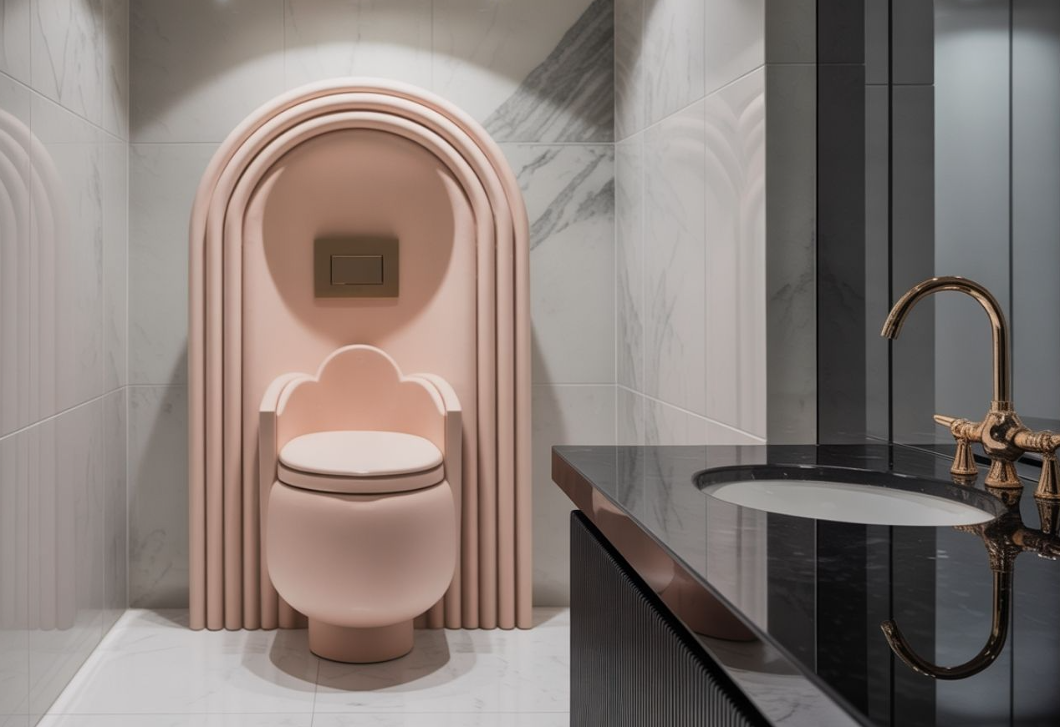 A fehér WC-knek leáldozott – új trend hódít a fürdőkben  
