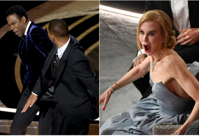 Nicole Kidman arca mindent elárul, hogy látja a világ Will Smith pofonját