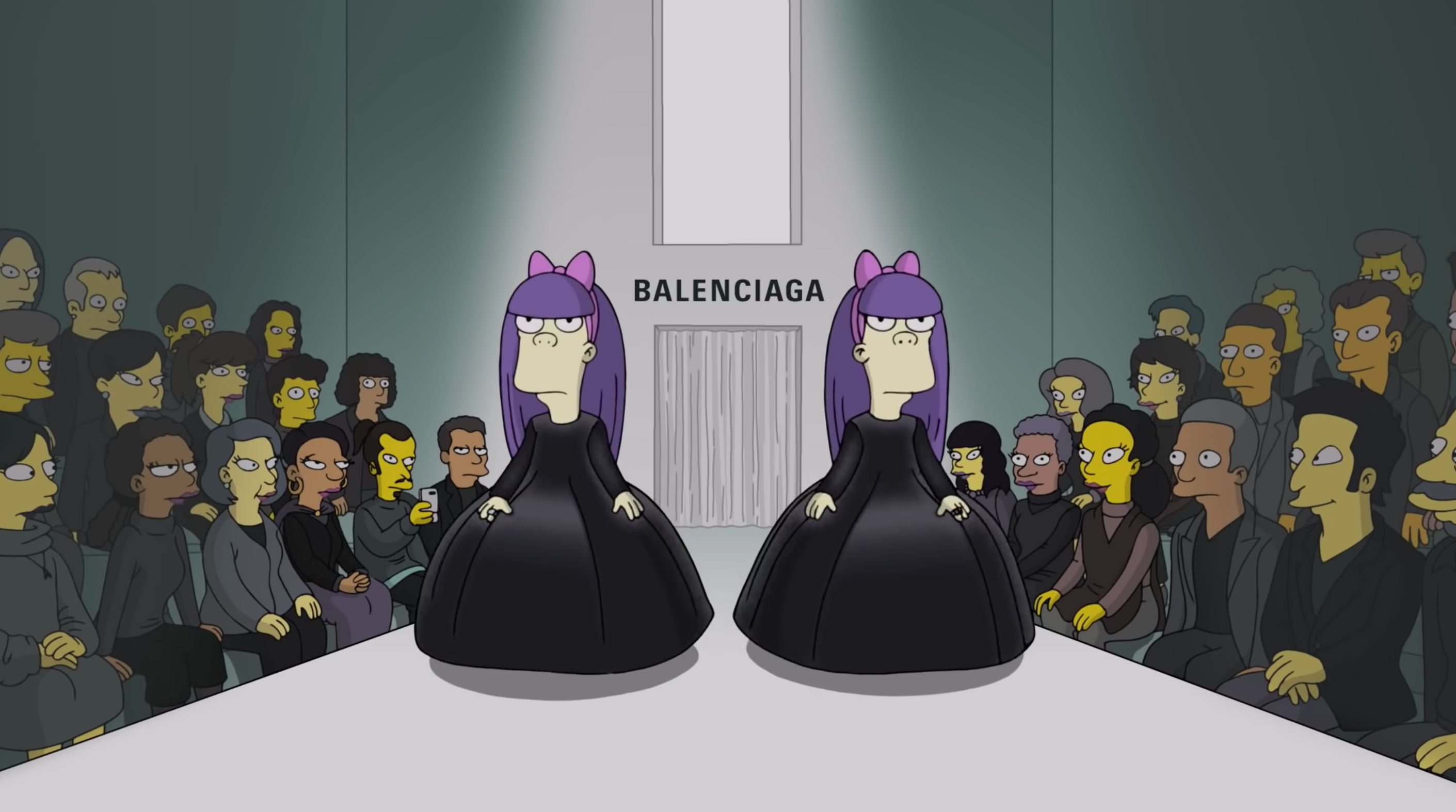 A Simpson családdal mutatta be új kollekcióját a Balenciaga