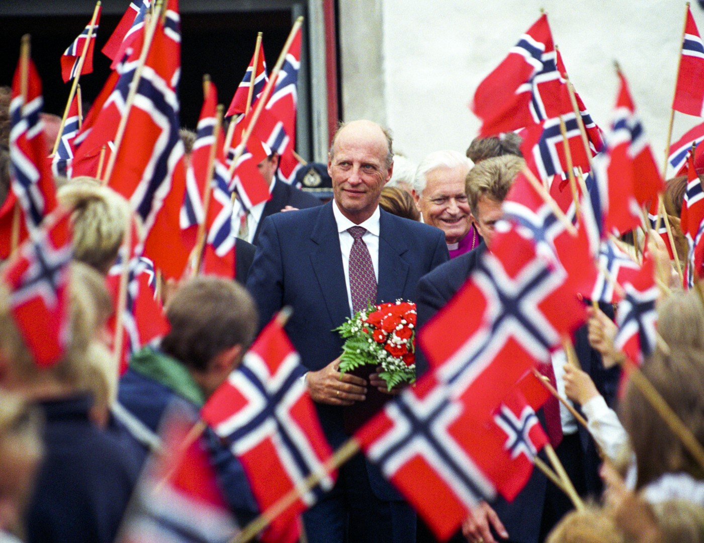 V. Harald norvég király