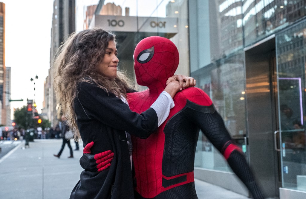 Zendaya, Topm Holland/ spiderman filmjelenet