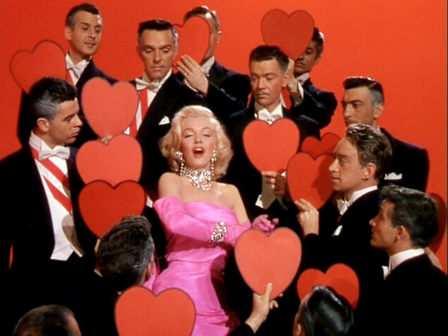 Marylin Monroe és partnerei, filmjelenet