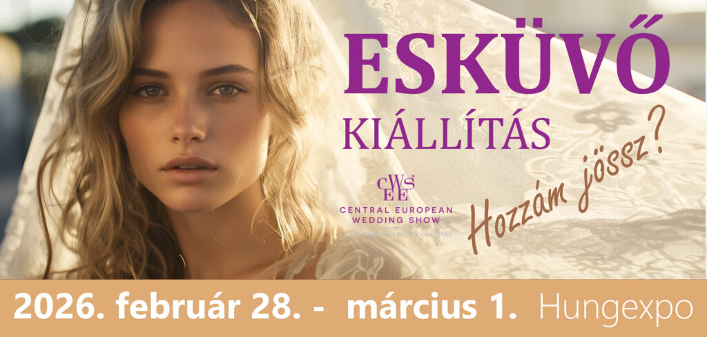 Esküvő kiállítás. plakát