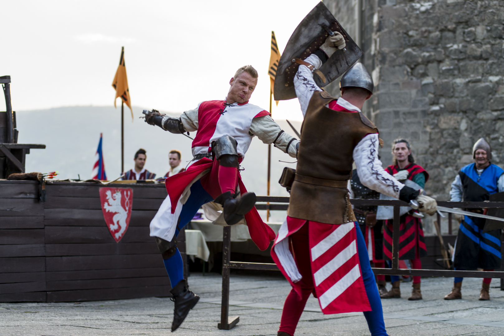 lovagi tornabemutató, Visegrád
