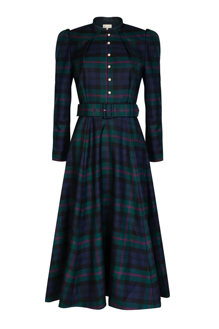 Beulah London Ahana Tartan Dress 745 £