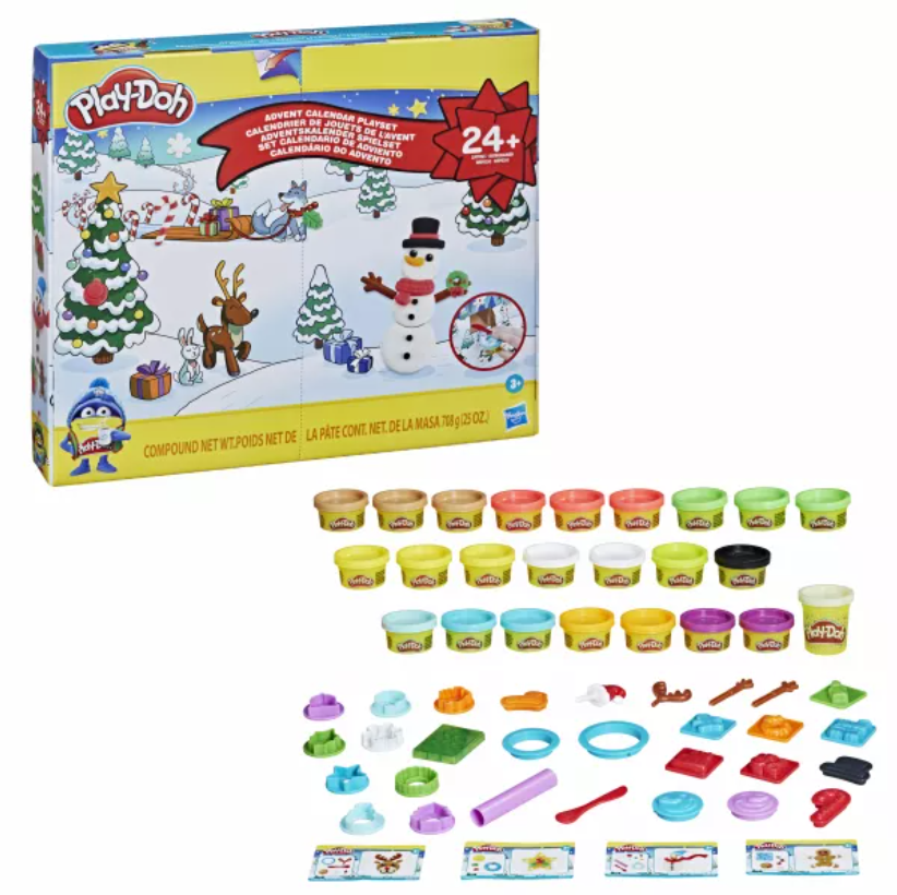 Play-Doh Adventi kalendárium gyurmaszett 6999 Ft (Jateknet)