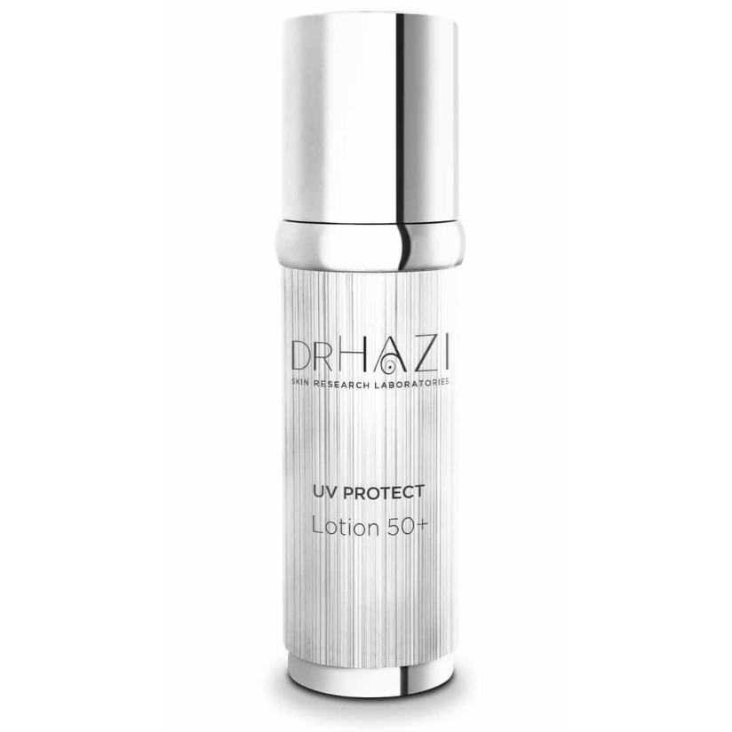 DR HAZI UV PROTECT LOTION 50++ Hightech fiatalító fényvédő krém 50++ 32 300 Ft/100 ml (Drhazi.hu)