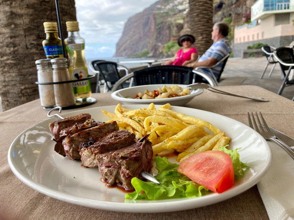 Madeira, húsétel, espetada
