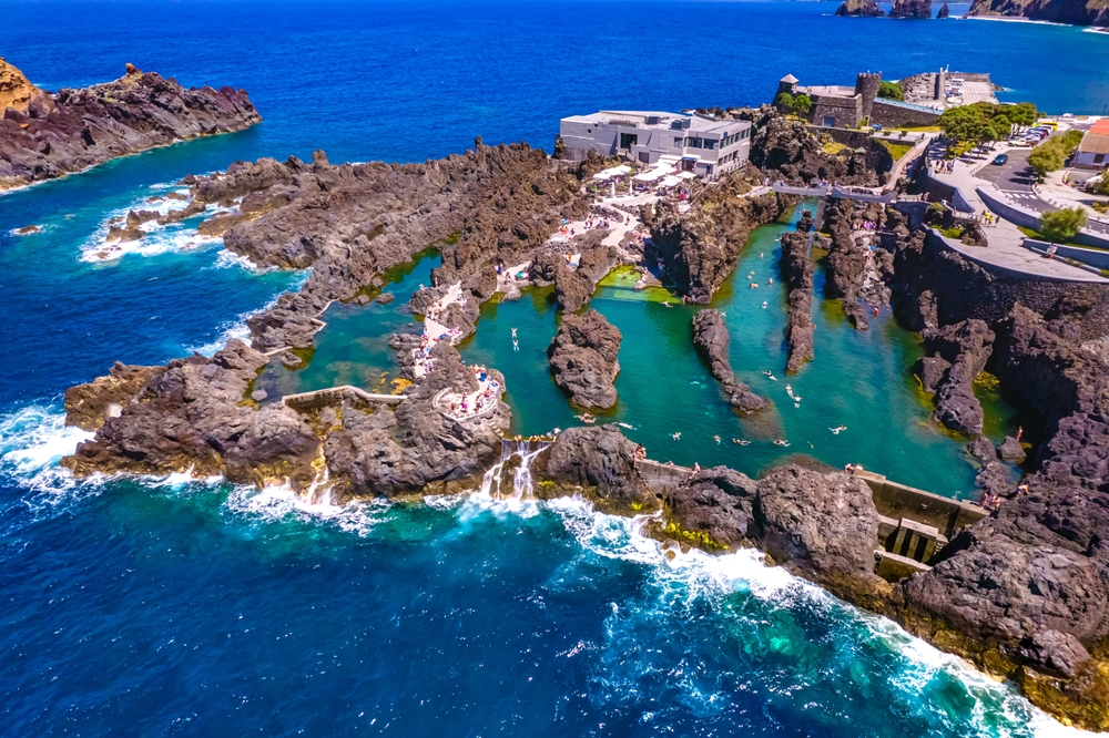 Madeira, természetes medence