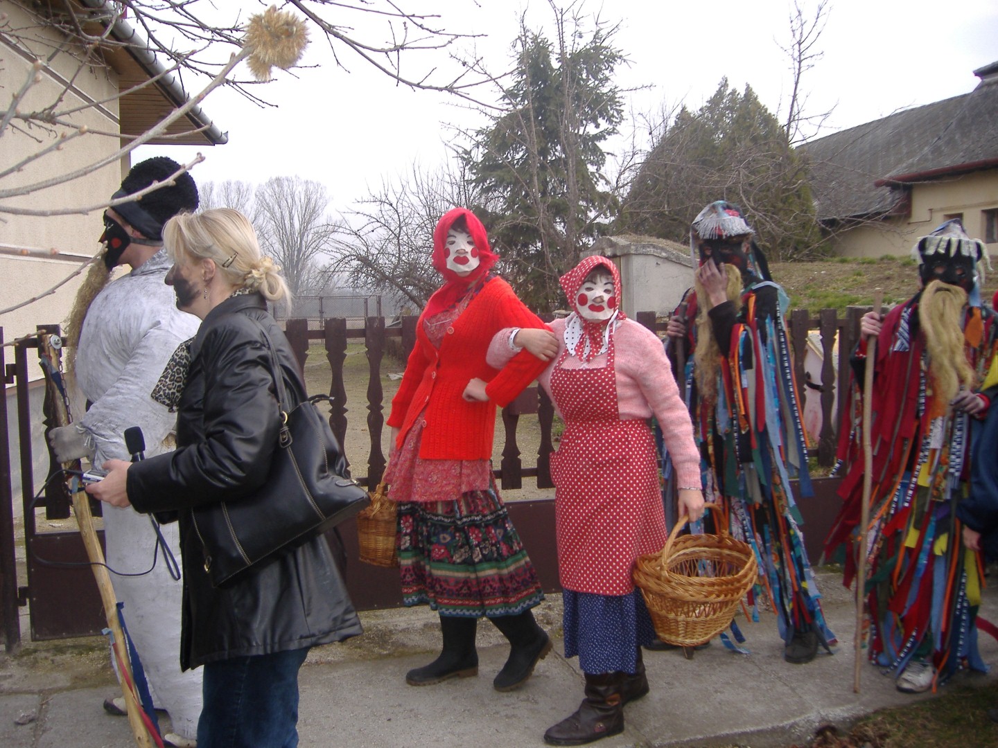 Mohai tikverőzés, farsang